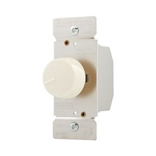 Main product image of Rotary Dimmer, Power Failure Memory, w/ Preset, #16 Awg 5A, 120V, Almond, Indoor 1-Pole, 3-Way, RI06P-A