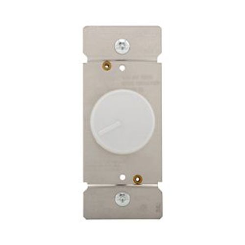 Main product image of Rotary Dimmer, Power Failure Memory, w/ Preset, #16 Awg 5A, 120V, Indoor 1-Pole, 3-Way, 600W, RI06P-W