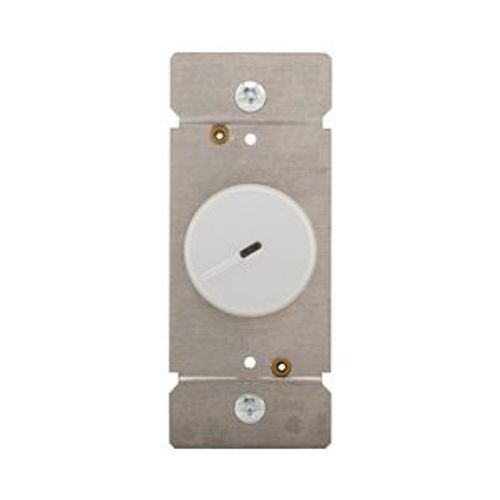 Main product image of Rotary Dimmer, Lighted, Power Failure Memory, #16 Awg 5A, 120V, Almond, 1-Pole, 3-Way, 600W, RI06PL-A