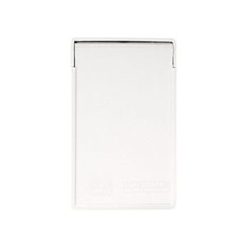 Main product image of Non-Metallic Gfci Or Decorator Cover, Self-Closing, Surface Mount, White, Wet, 1-Gang, Vertical, S2966W-SP