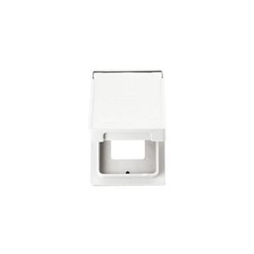Main product image of Non-Metallic Gfci Or Decorator Cover, Self-Closing, Surface Mount, White, Wet, 1-Gang, Vertical, S2966W-SP