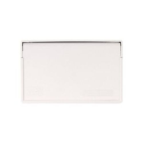 Main product image of Non-Metallic Duplex Receptacle Cover, Self-Closing, Surface Mount, White, Wet, 1-Gang, S3962W-SP