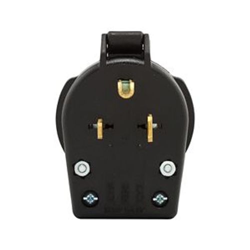 Main product image of Arrow Hart Heavy-Duty Universal Nema Power Plug, #10-6Awg 30A/50A, Dryer, 250V, Black, S42-SP