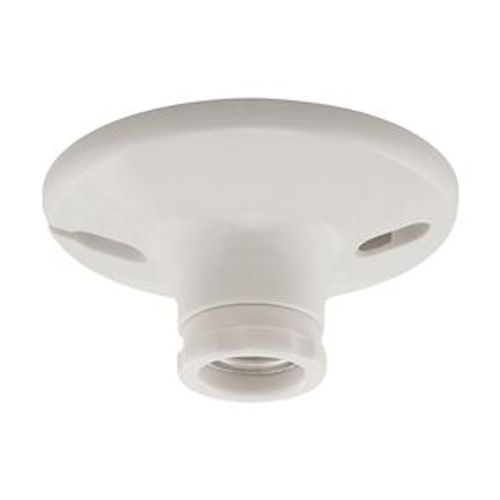 Main product image of Lampholder, Keyless Switch, #14-10 Awg, Medium Base, White, 2 Piece, Thermoset, 250V, 660W, S768W-SP