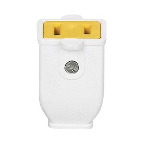 Main product image of Straight Blade Connector, #16 Awg 15A 125V, Impact-Resistant 1-15R, 2-Pole, 2-Wire, SA155W