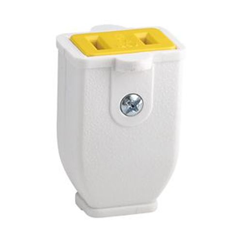 Main product image of Straight Blade Connector, #16 Awg 15A 125V, Impact-Resistant 1-15R, 2-Pole, 2-Wire, SA155W