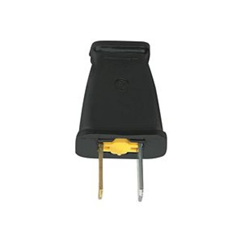 Main product image of Straight Blade Plug, #16 Awg 15A 125V, Black, Impact-Resistant 1-15P, 2-Pole, 2-Wire, SA540