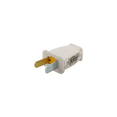 Main product image of Straight Blade Plug, #16 Awg 15A 125V, Impact-Resistant 1-15P, 2-Pole, 2-Wire, 0.33"" Dia., SA540W
