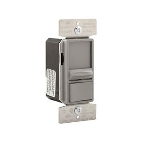 Main product image of Dimmer, No Neutral Required, #14 -12 Awg 120/277 Vac, Gray, Led, Fluorescent, 1-Pole, 3-Way, SF10P-GY