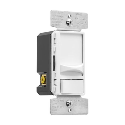 Main product image of 0-10V Dimmer, No Neutral Required, #14 - 12 Awg 120/277 Vac, 60Hz, Led, Fluorescent, 1-Pole, SF10P-W