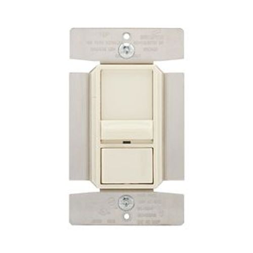 Main product image of Slide Dimmer, No Neutral Required, #14 -12 Awg 120V, Almond Mlv, 1-Pole, 3-Way, 1-Phase, 1000W, SI10P-A