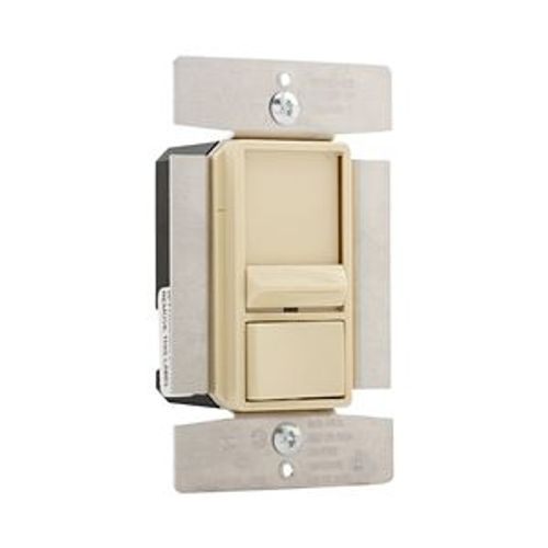 Main product image of Slide Dimmer, No Neutral Required, #14 -12 Awg 120V, Ivory Mlv, 1-Pole, 3-Way, 1-Phase, 1000W, SI10P-V