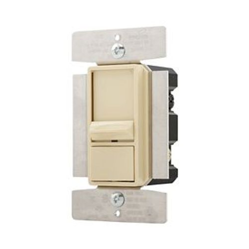 Main product image of Slide Dimmer, No Neutral Required, #14 -12 Awg 120V, Ivory Mlv, 1-Pole, 3-Way, 1-Phase, 1000W, SI10P-V