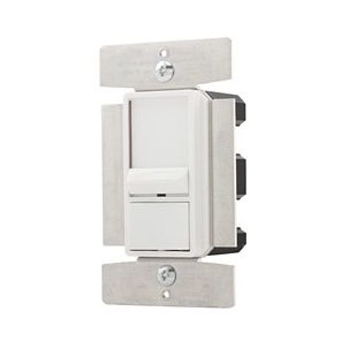 Main product image of Slide Dimmer, No Neutral Required, #14 -12 Awg 120V, White Mlv, 1-Pole, 3-Way, 1-Phase, 1000W, SI10P-W