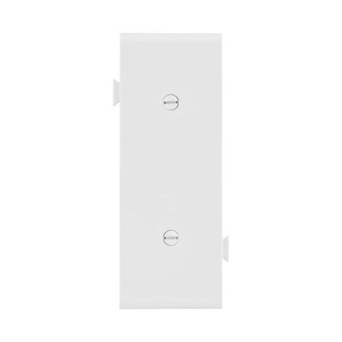 Main product image of Sectional Wallplate, Center Piece, White, Blank Cutout, Polycarbonate, Single- Gang, Mid-Size, STC14W