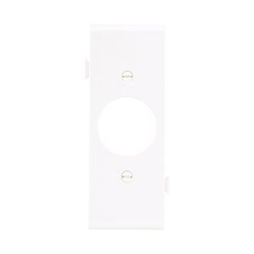 Main product image of Sectional Wallplate, Center Piece, White, Single Receptacle 1.40" Hole Cutout, Single-Gang, STC7W
