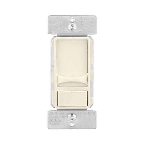 Main product image of Slide Dimmer, 300 W Led-600 W Halogen, #14 -12 Awg 120V 60Hz, Mark 10 Fluorescent, 1-Pole, 3-Way, SUL06P-LA-KB-L