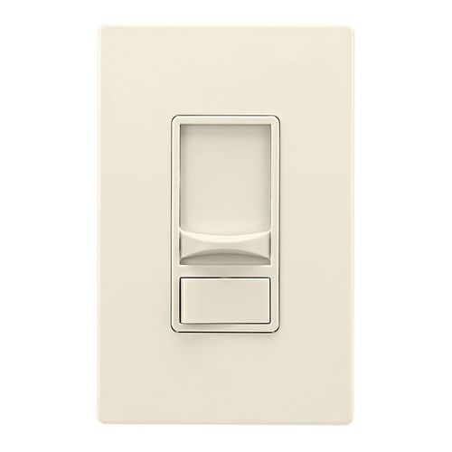 Main product image of Slide Dimmer, 300 W Led-600 W Halogen, #14 -12 Awg 120V 60Hz, Mark 10 Fluorescent, 1-Pole, 3-Way, SUL06P-LA-KB-L