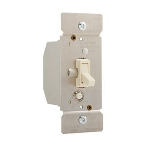 Main product image of Toggle Fan Speed Controller, Power Failure Mode, Fully Variable, Non-Preset, 5A, 120V, Almond, TFS5-A