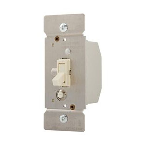 Main product image of Toggle Fan Speed Controller, Power Failure Mode, Fully Variable, Non-Preset, 5A, 120V, Almond, TFS5-A