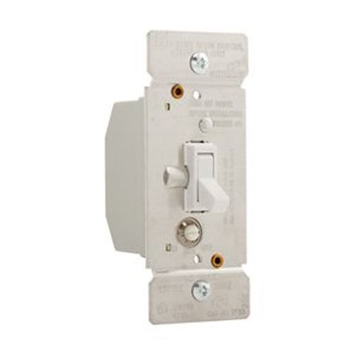 Main product image of Toggle Fan Speed Controller, Power Failure Mode, Non-Preset, 5A, 120V, Maintained, White, TFS5-W