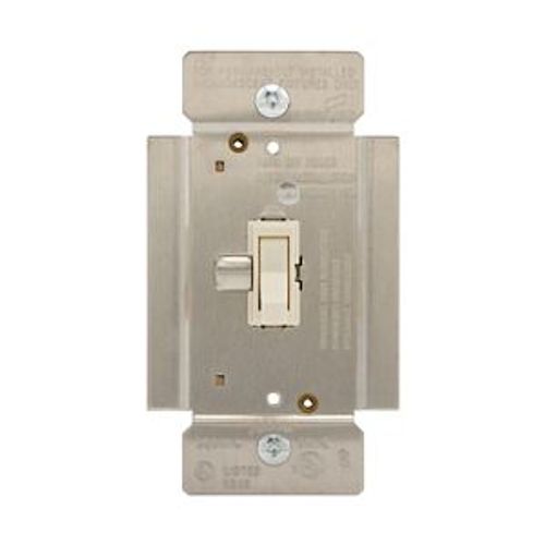 Main product image of Toggle Dimmer, Power Failure Mode, Non-Preset, 120V, Almond, Indoor 1-Pole, 3-Way, 1-Phase 1000W, TI3101-A