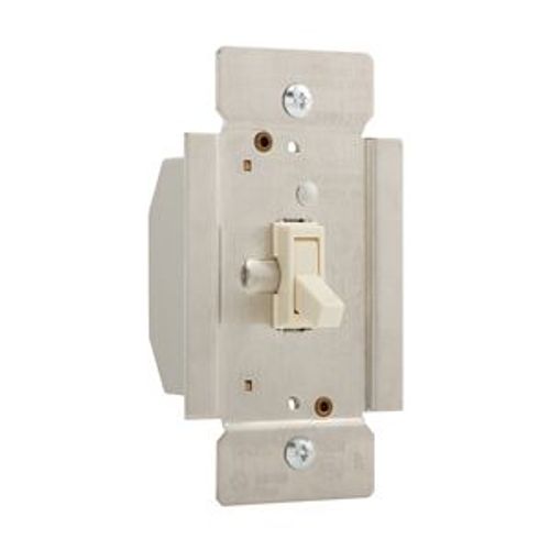 Main product image of Toggle Dimmer, Power Failure Mode, Non-Preset, 120V, Almond, Indoor 1-Pole, 3-Way, 1-Phase 1000W, TI3101-A