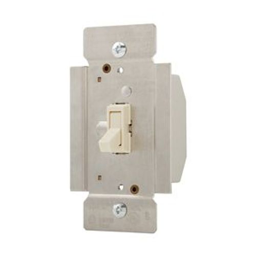 Main product image of Toggle Dimmer, Power Failure Mode, Non-Preset, 120V, Almond, Indoor 1-Pole, 3-Way, 1-Phase 1000W, TI3101-A