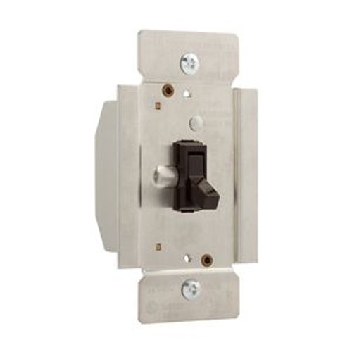 Main product image of Toggle Dimmer, Power Failure Mode, Non-Preset, 120V, Brown, Indoor 1-Pole, 3-Way, 1-Phase, 1000W, TI3101-B