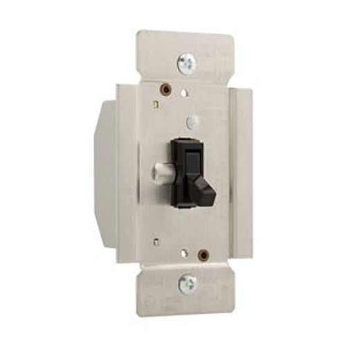 Main product image of Toggle Dimmer, Power Failure Mode, Non-Preset, 120V, Black, Indoor 1-Pole, 3-Way, 1-Phase, 1000W, TI3101-BK