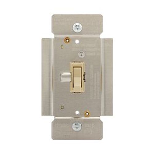 Main product image of Toggle Dimmer, Power Failure Mode, Non-Preset, 120V, Ivory, Indoor 1-Pole, 3-Way, 1-Phase, 1000W, TI3101-V