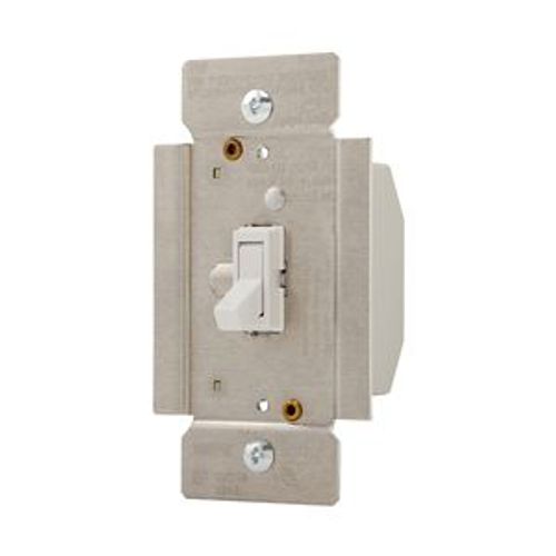 Main product image of Toggle Dimmer, Power Failure Mode, Lighted, Non-Preset, 120V, Indoor 1-Pole, 3-Way, 1-Phase, TI3101-W