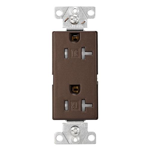 Main product image of Decorator Duplex Receptacle, Oil Rubbed Bronze A04, TR1307RB-SP-L