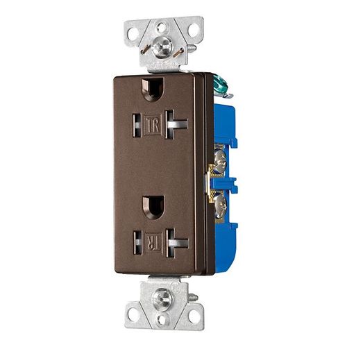 Main product image of Decorator Duplex Receptacle, Oil Rubbed Bronze A04, TR1307RB-SP-L