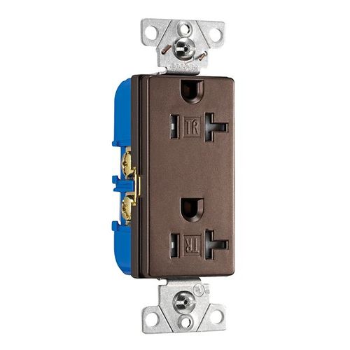 Main product image of Decorator Duplex Receptacle, Oil Rubbed Bronze A04, TR1307RB-SP-L