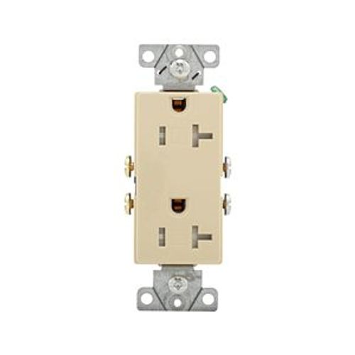 Main product image of Residential Duplex Receptacle, #14-10 Awg 20A 125V, Side Wire, Violet, TR1307V-BOX