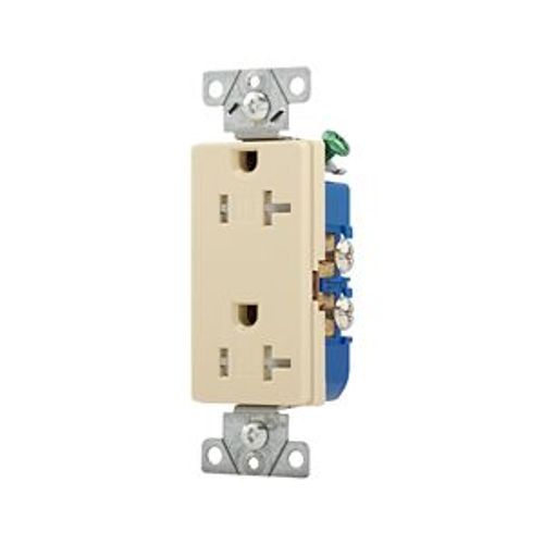 Main product image of Residential Duplex Receptacle, #14-10 Awg 20A 125V, Side Wire, Violet, TR1307V-BOX