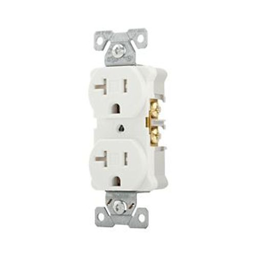 Main product image of Arrow Hart Heavy-Duty Industrial Duplex Receptacle, #14-10 Awg 20A 125V, TR5362W