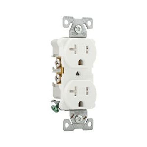 Main product image of Arrow Hart Heavy-Duty Industrial Duplex Receptacle, #14-10 Awg 20A 125V, TR5362W