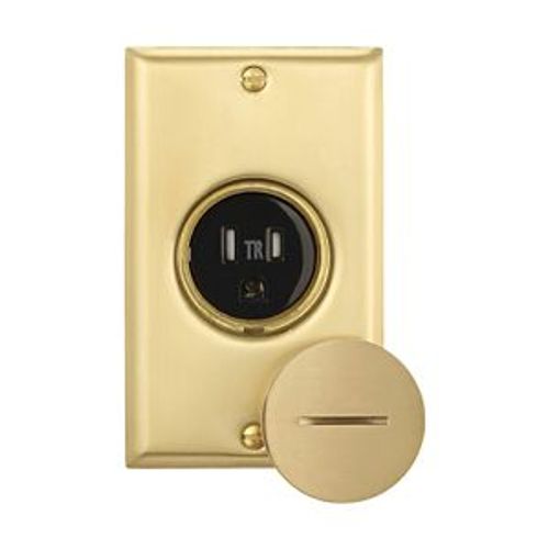 Main product image of Commercial Single Receptacle, #14-10 Awg 15A, Floor, Recessed 125V Floor Box, TR5797