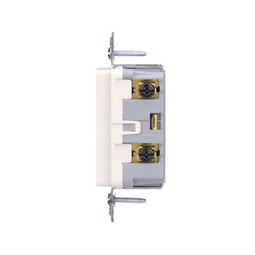 Main product image of Led Nightlight w/ Duplex Receptacle, #12-#14 Awg 15A, Flush Mount, 120/277V, Light Almond, TR7734LA-BOX