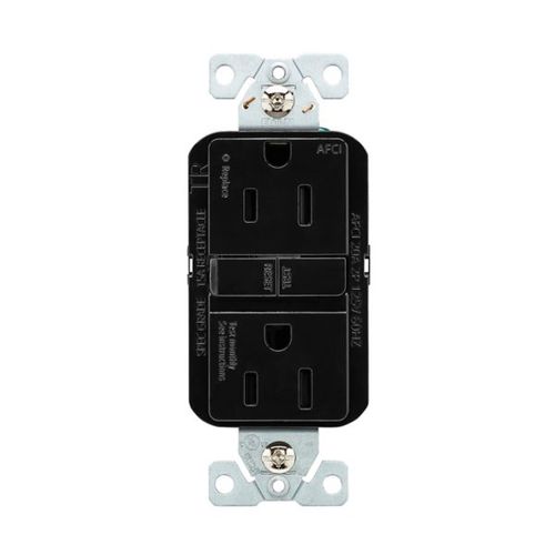 TRAF15BK - Eaton TRAF15BK - Slim Afci Receptacle, Visual Trip Indicator ...