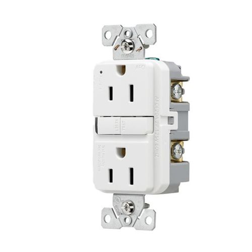 TRAF15W - Eaton TRAF15W - Slim Afci Receptacle, Visual Trip Indicator ...