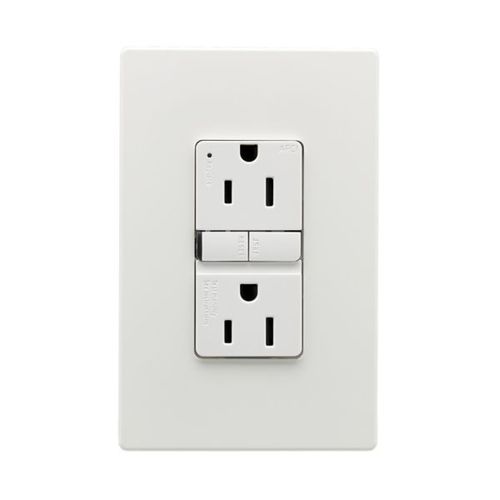 TRAF15W - Eaton TRAF15W - Slim Afci Receptacle, Visual Trip Indicator ...