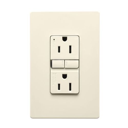 Main product image of Tamper-Resistant, Self-Test Gfci, 15A, 125V, Light Almond, Slim Design, 3 Pack, Retail Box, TRGF15LA-3-L
