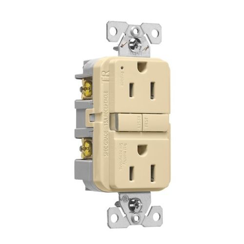 Main product image of Tamper-Resistant, Self-Test Gfci, 15A, 125V, Ivory, Slim Design, 3 Pack, Retail Box, TRGF15V-3-L