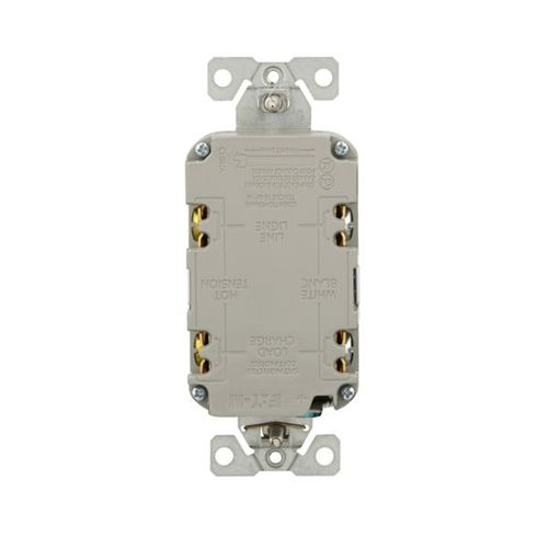 Main product image of Tamper-Resistant, Self-Test Gfci, 15A, 125V, White, 50 Pack, Slim Design, TRGF15W-50