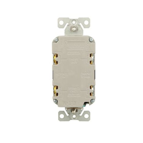 Main product image of Tamper-Resistant, Self-Test Gfci, 20A, 125V, Gray, Slim Design, TRGF20GY