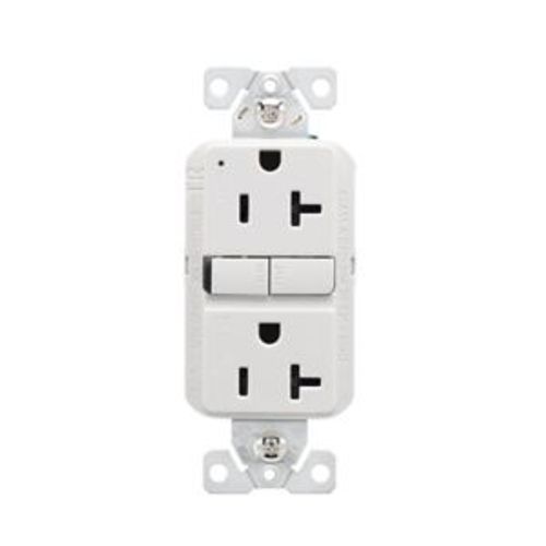 Main product image of Tamper-Resistant, Self-Test Gfci, 20A, 125V, White, 50 Pack, Slim Design, TRGF20W-50