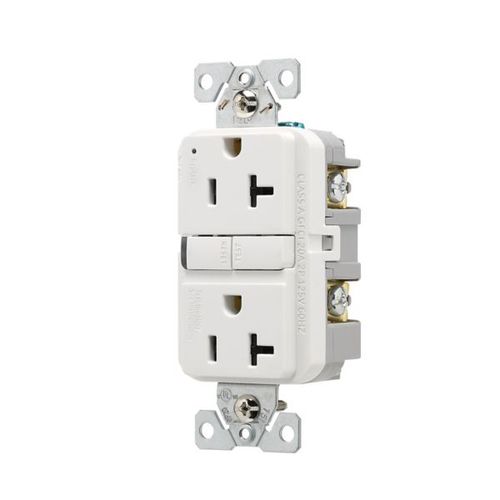 Main product image of Tamper-Resistant, Self-Test Gfci, 20A, 125V, White, 50 Pack, Slim Design, TRGF20W-50